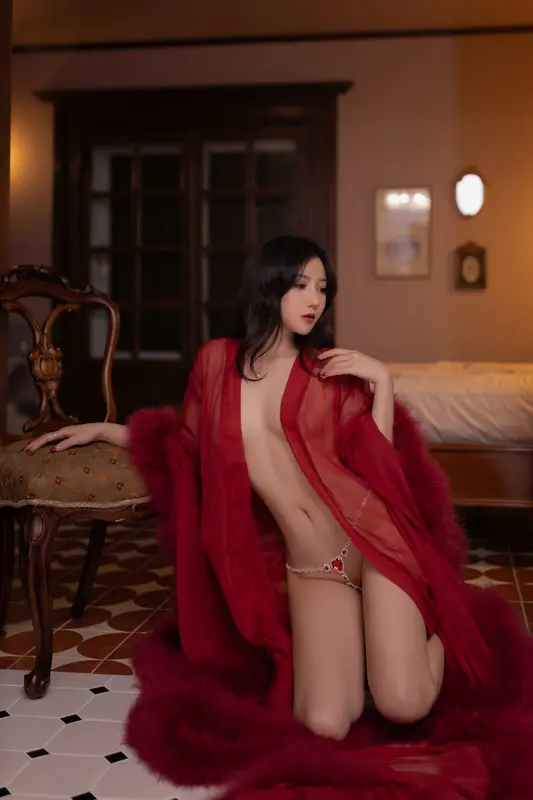 鱼子酱Fish（私拍）- NO.190《玫瑰》 1